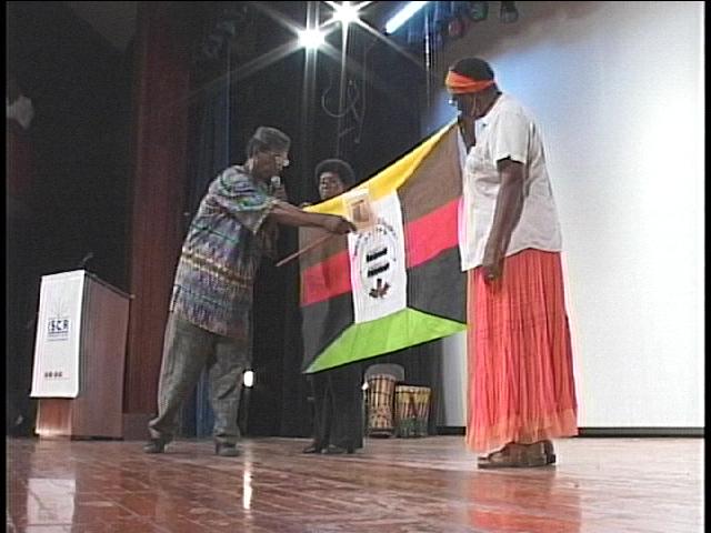 Reenactment of the first public meeting at the Bliss | Channel5Belize.com